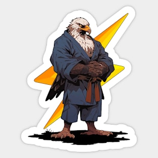 Eagle Wild Warrior Unleashed Sticker